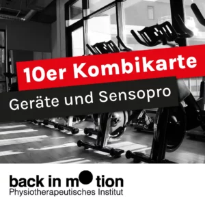 10er Kombikarte (Geräte und Sensopro)